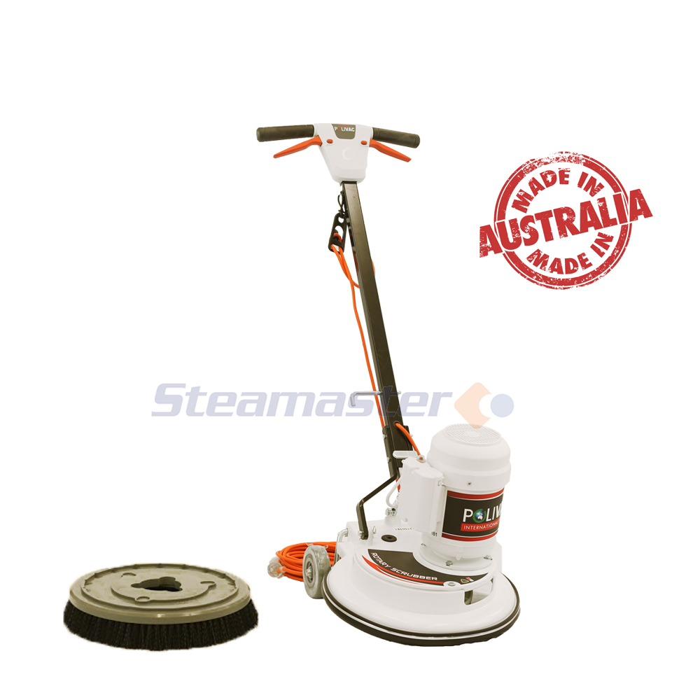 Polivac C27 Rotary Floor Scrubber with Hard Floor Brush Polivac C27