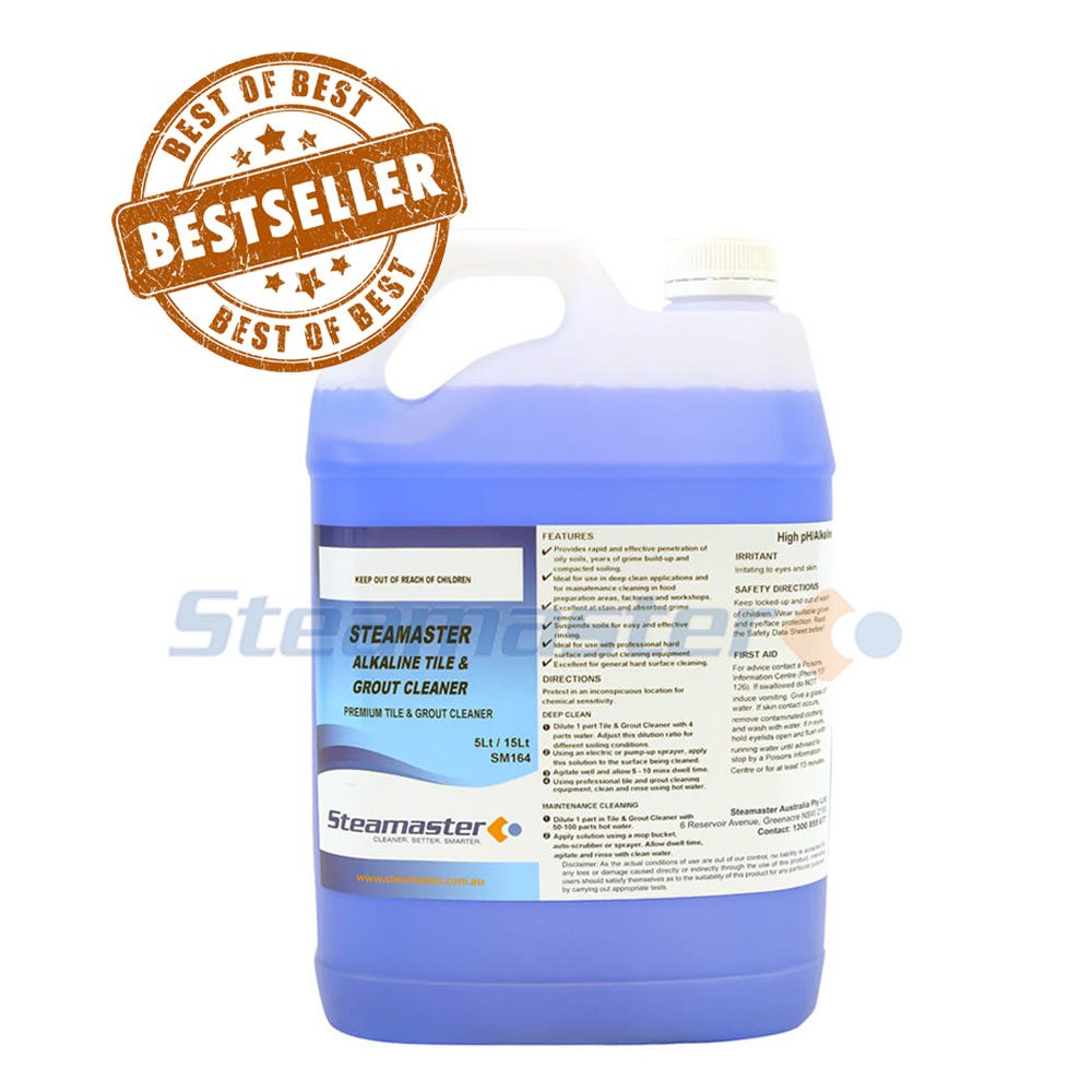 Alkaline Tile Grout Cleaner 5l High Performance Solution For Removing Tough Dirt Grease And Oils From Floors