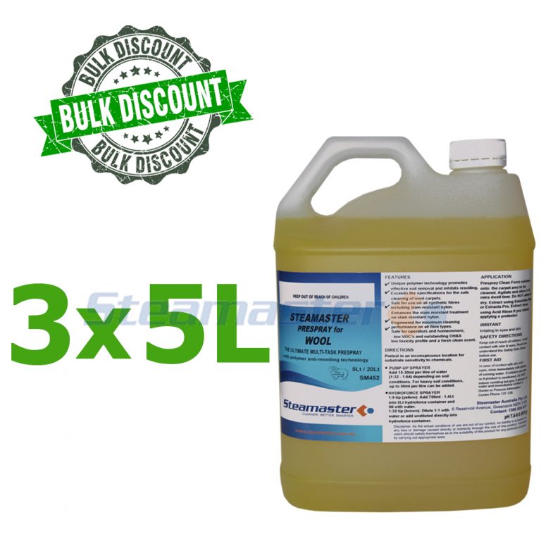 Carpet Cleaning Prespray Chemicals Steamaster