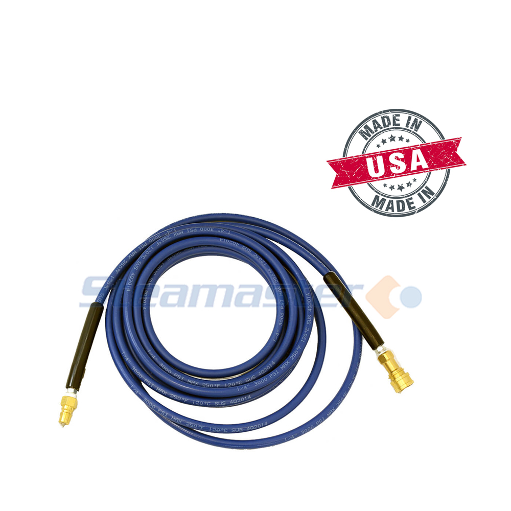 1/4" 3000PSI Solution Hose 7.5m with Quick Couplings, High Quality, Hot