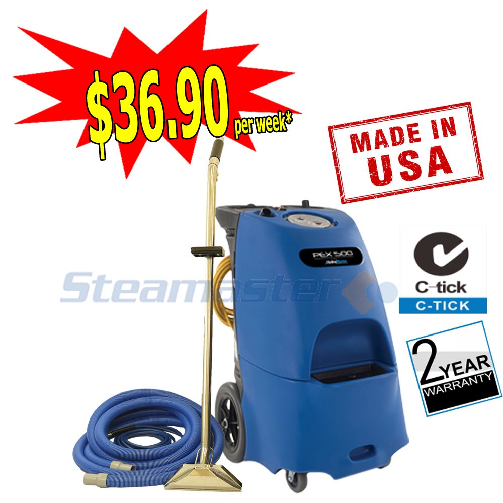 US Products Pex 500 Heated Portable Carpet Extractor Hot Water