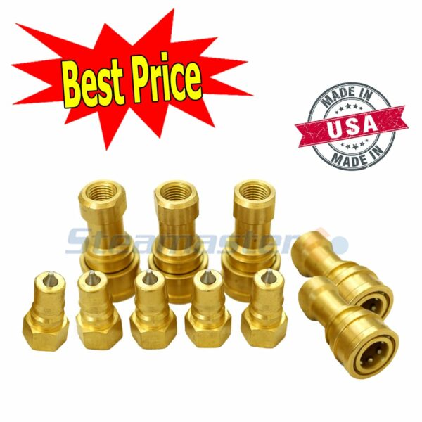 Vacuum Hose Connector Carpet Cleaning Quick Connect 5 ¼/" Female /& 5 Male sale