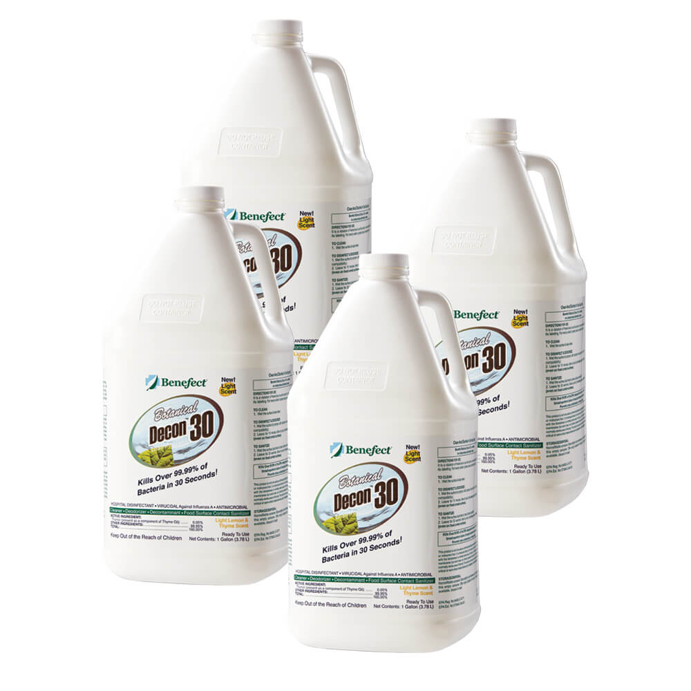 Benefect Botanical Decon 30 Hospital Grade Disinfectant 3.78L…