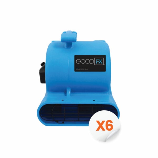 goodfx mirage 800 low profile air mover 6