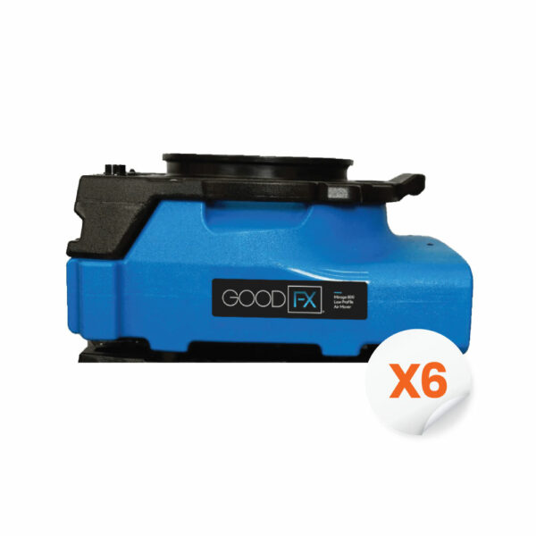 goodfx mirage 800 low profile air mover 6