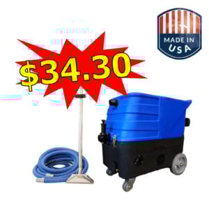 500 PSI Cobra 500H with Continuous Flow Heater Carpet Cleaning Equipment Package