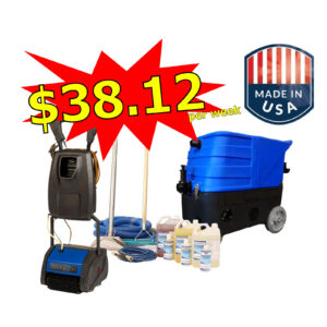 Cobra 220 PSI with DLX Vacuum Motor Carpet & Upholstery Cleaning Equipment Business Start Up Package, GoodFX Shine 10″ Encapsulation/Dry Cleaning Machine and Hard Floor Cleaning Brushes