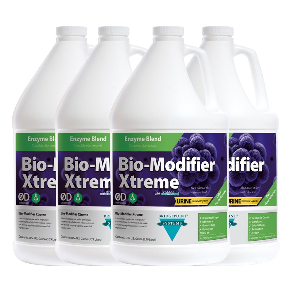 Bridgepoint Bio-Modifier Xtreme With Hydrocide 3.78L Odour Neutraliser (Pack of 4)