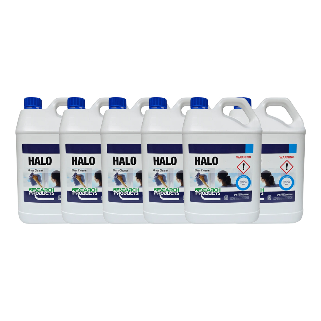 Research Products Halo Glass Cleaner 5L (Pack of 6)