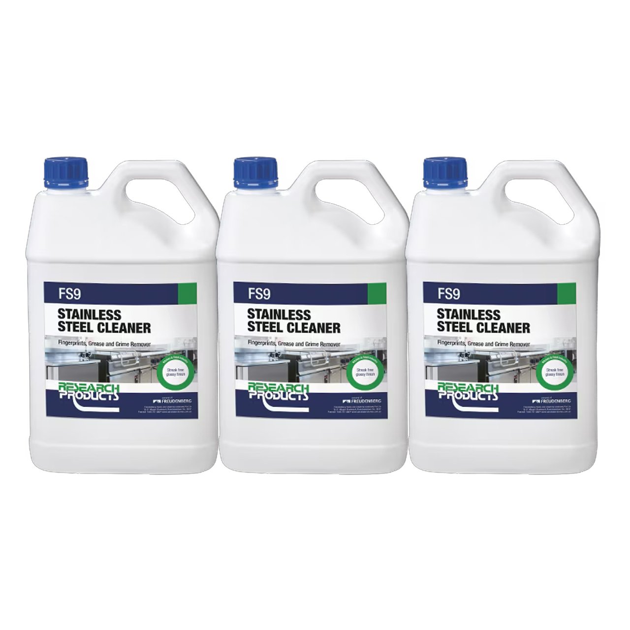 Research Products Stainless Steel Cleaner 5L (Pack of 3)