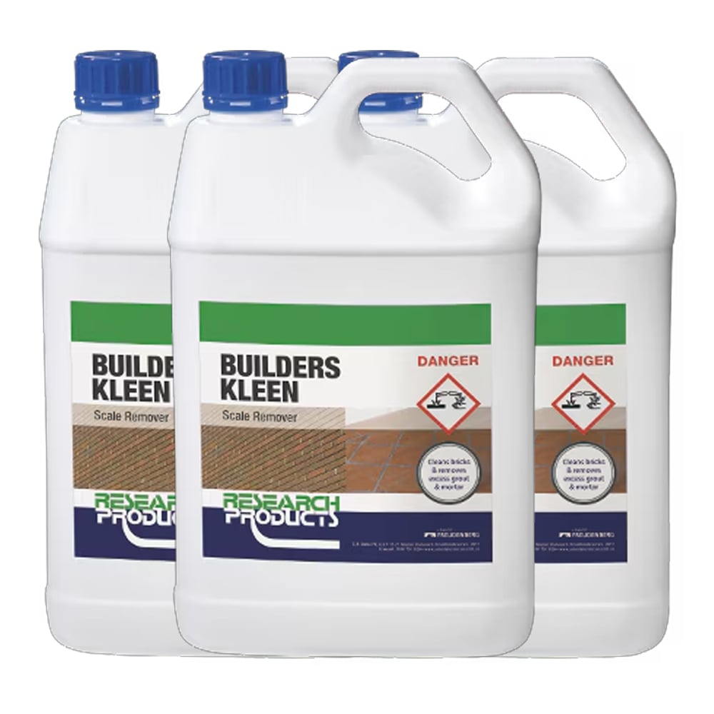 Research Products Builders Kleen Scale Remover 5L (Pack of 3)