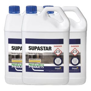 Research Products Supastar Neutral Floor Cleaner 5L (Pack of 3)
