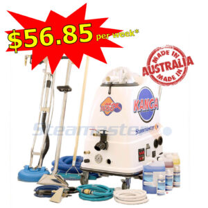 Kanga 1600 PSI, DLX Vacuum Motors that run up to 45m of Hoses, Pre-Heater, Auto Fill/Empty, Carpet, Upholstery & Tile Cleaning Equipment Business Start-Up Package