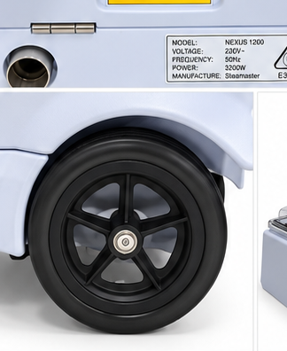 1000 Nexus 1000 PSI High-Pressure Hot Water Extraction + Twin Vacuum Motors + Steam. POWER TO TAKE ON MORE.