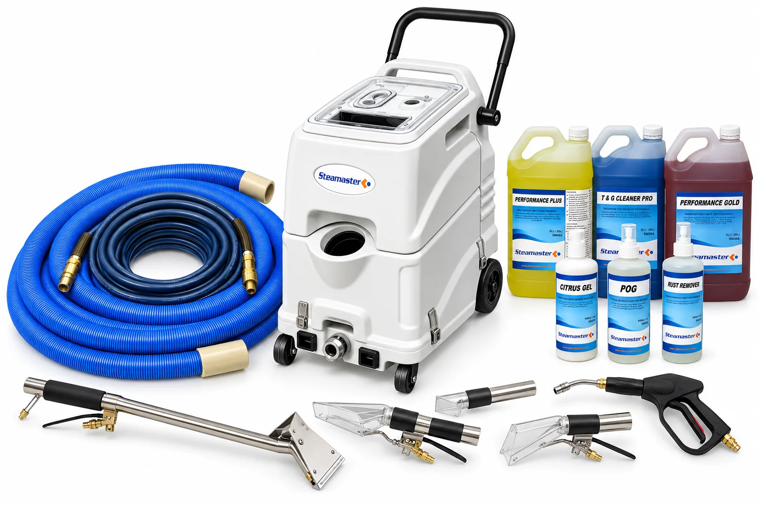 1000 Nexus 1000 PSI High-Pressure Hot Water Extraction + Twin Vacuum Motors + Steam. POWER TO TAKE ON MORE.