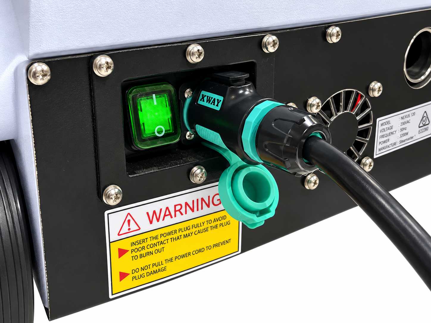 120 Nexus Professional Hot Water Extraction + Steam + Digital Control + Remote. MORE CONTROL. MORE VERSATILITY. The Nexus 120 PUTS MORE CONTROL IN YOUR HANDS.